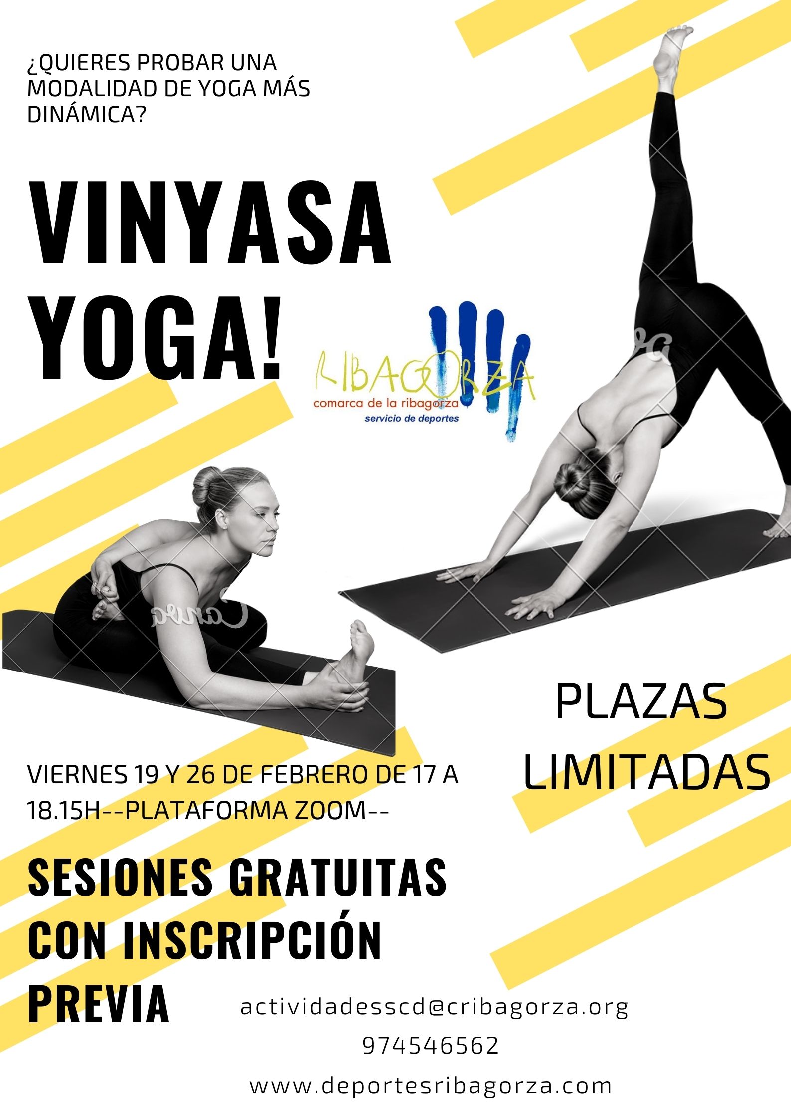 INICIAMOS GRUPO DE VINYASA YOGA (YOGA DINÁMICO)